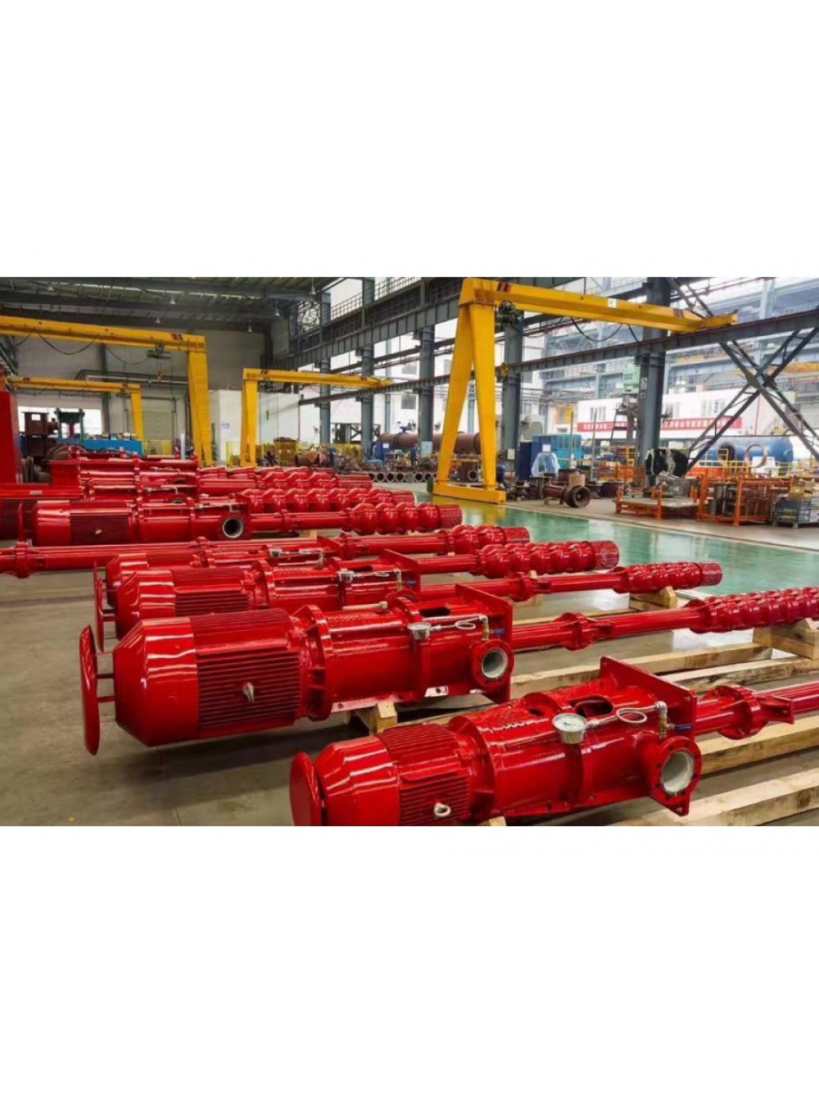 Fire protection pump